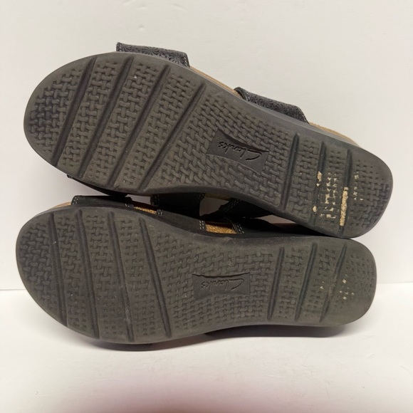 Clarks Women's Calenne Maye Sandal Black Size 7 - Picture 8 of 10